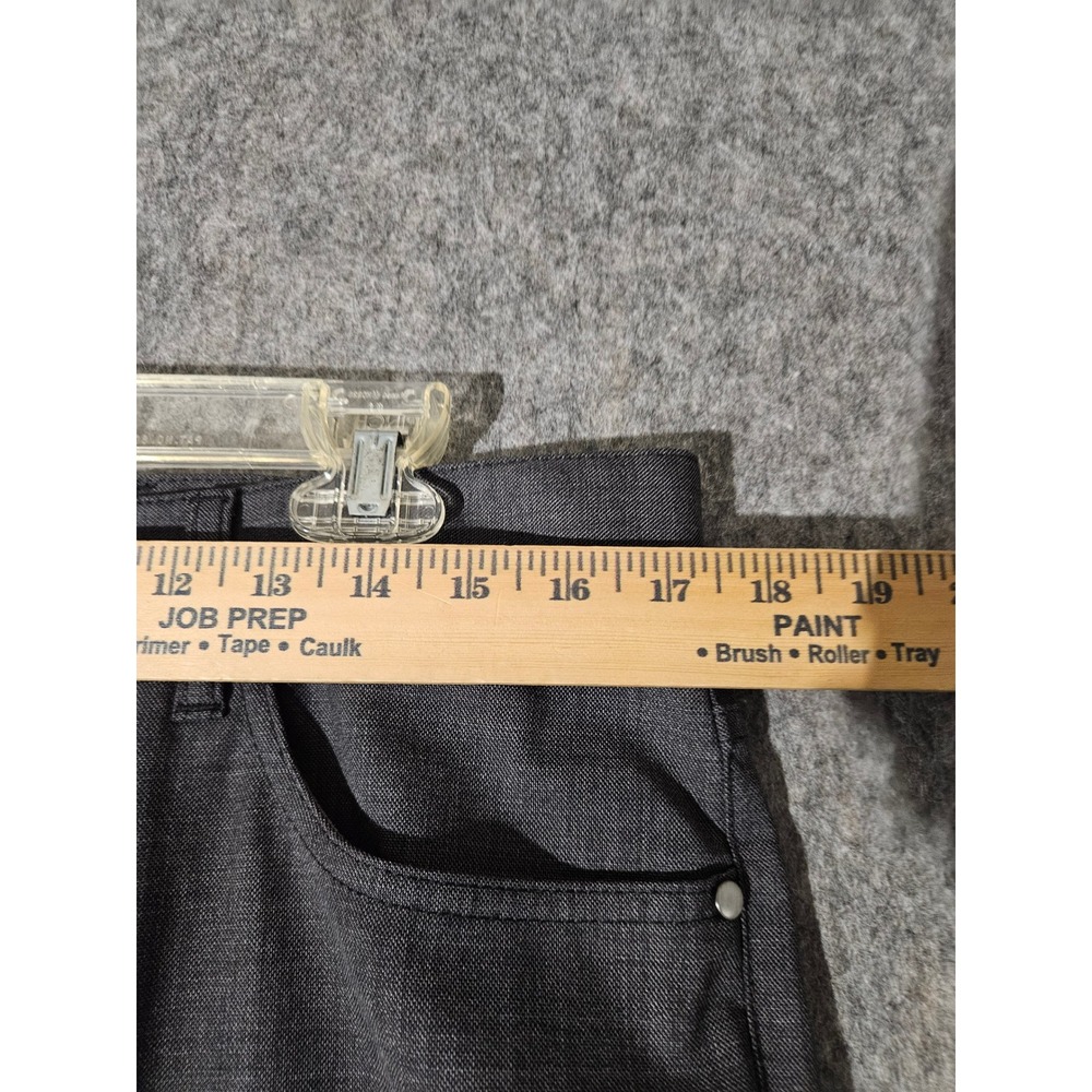 Ermenegildo Zegna Trousers Mens 34x26 Gray Wool Stretch Straight Leg 4U8P06 GAN - Picture 3 of 9